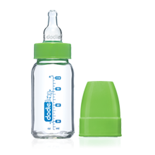 Dodie Mon Biberon Verre 1 Ml Vert Col Etroit Tetine 3 Vitesses Debit 1