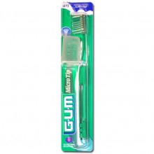 GUM  Micro Tip  Brosse à Dents 471Souple Compact