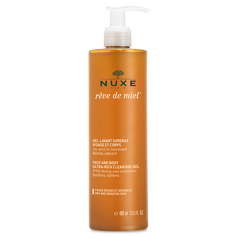 Nuxe reve de miel gel lavant surgras visage et corps что это