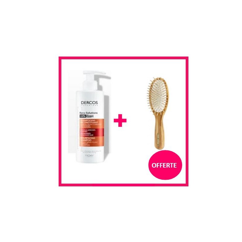 OFFRE VICHY Kera-Solutions Shampooing Reconstituant avec BROSSE OFFERTE OFFRE VICHY Kera-Solutions Shampooing Reconstituant avec BROSSE OFFERTE