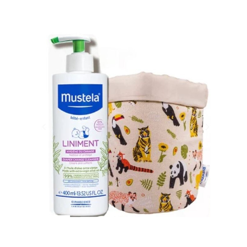 Mustela Baby Liniment Diaper Change Cleanser 13.52 fl oz (400 ml)